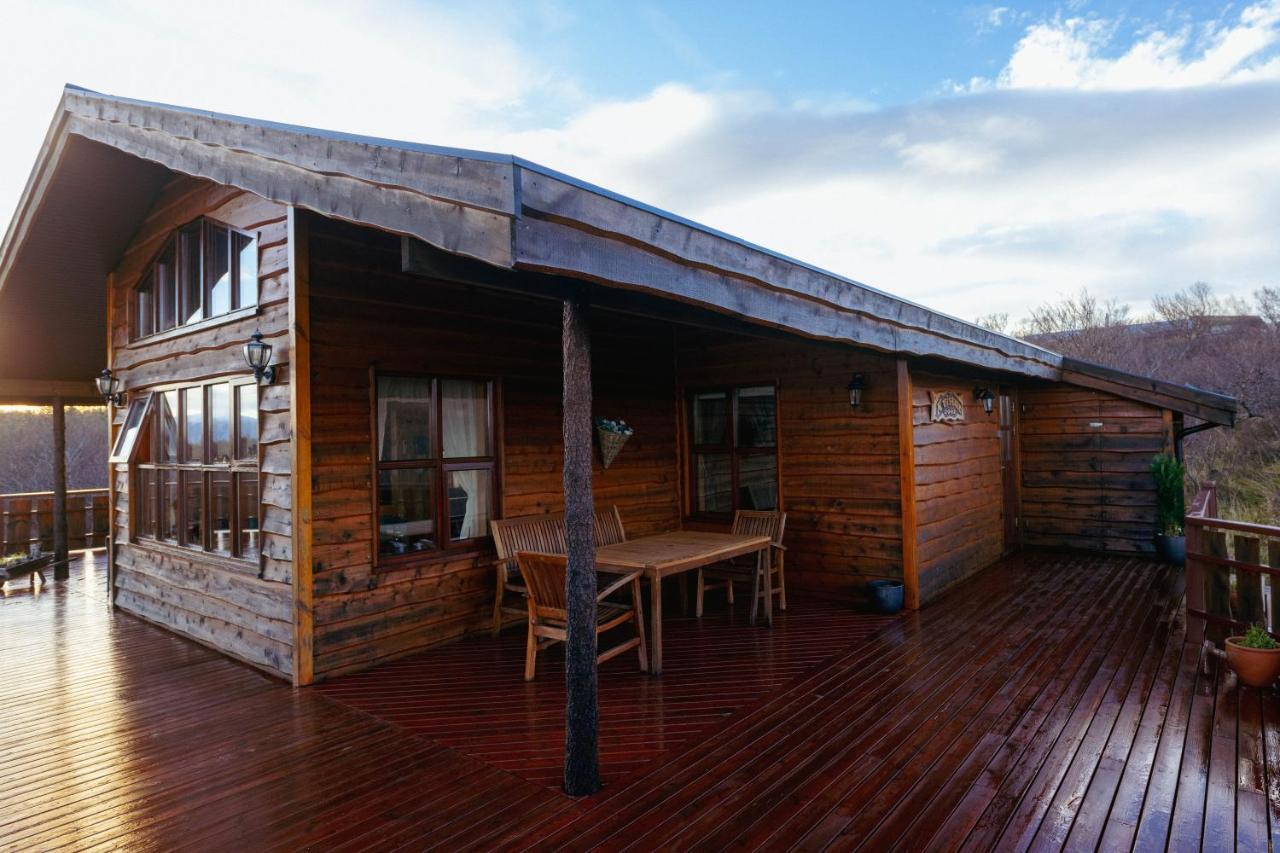 Villa Stunning Cabin With Breathtaking Views! Borgarnes Exterior foto